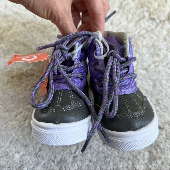 Oomphies Julian Girls Winter Waterproof Duck Muck Booties Size 4C - Picture 2 of 9